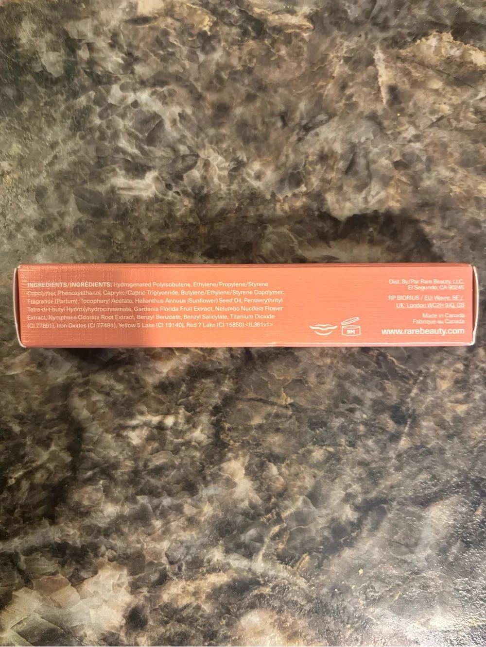 Rare Beauty glossy lip